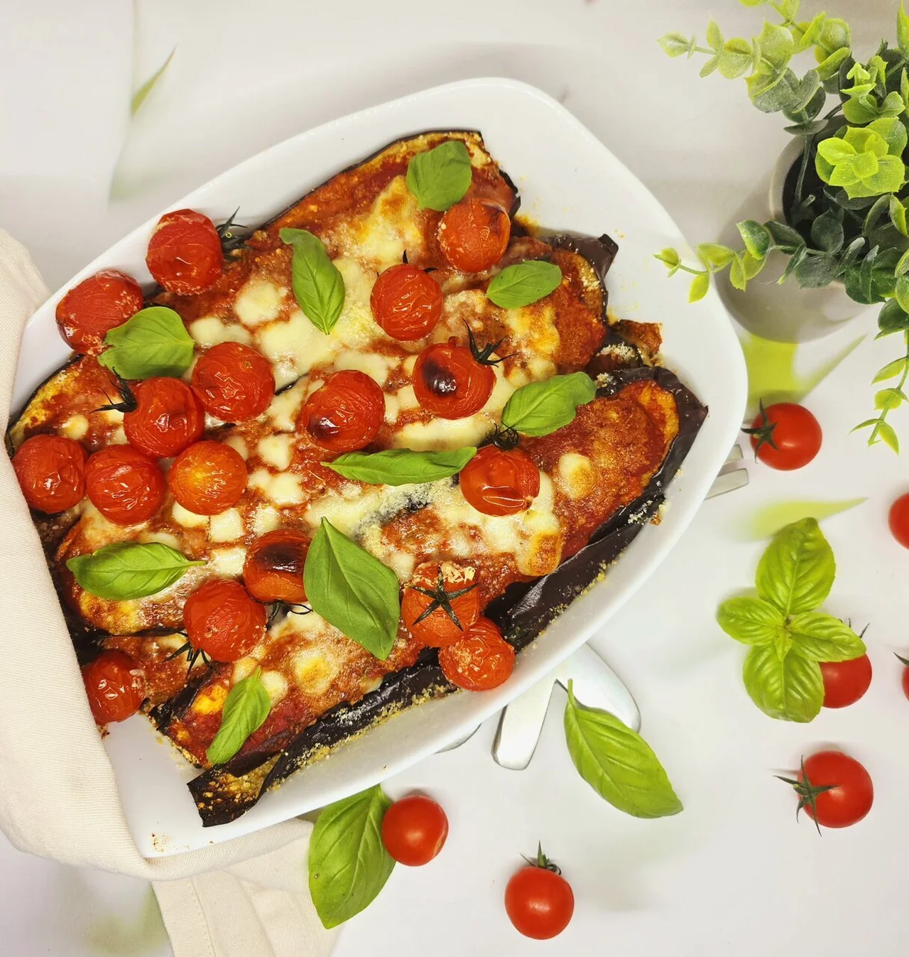 Aubergines à la parmigiana