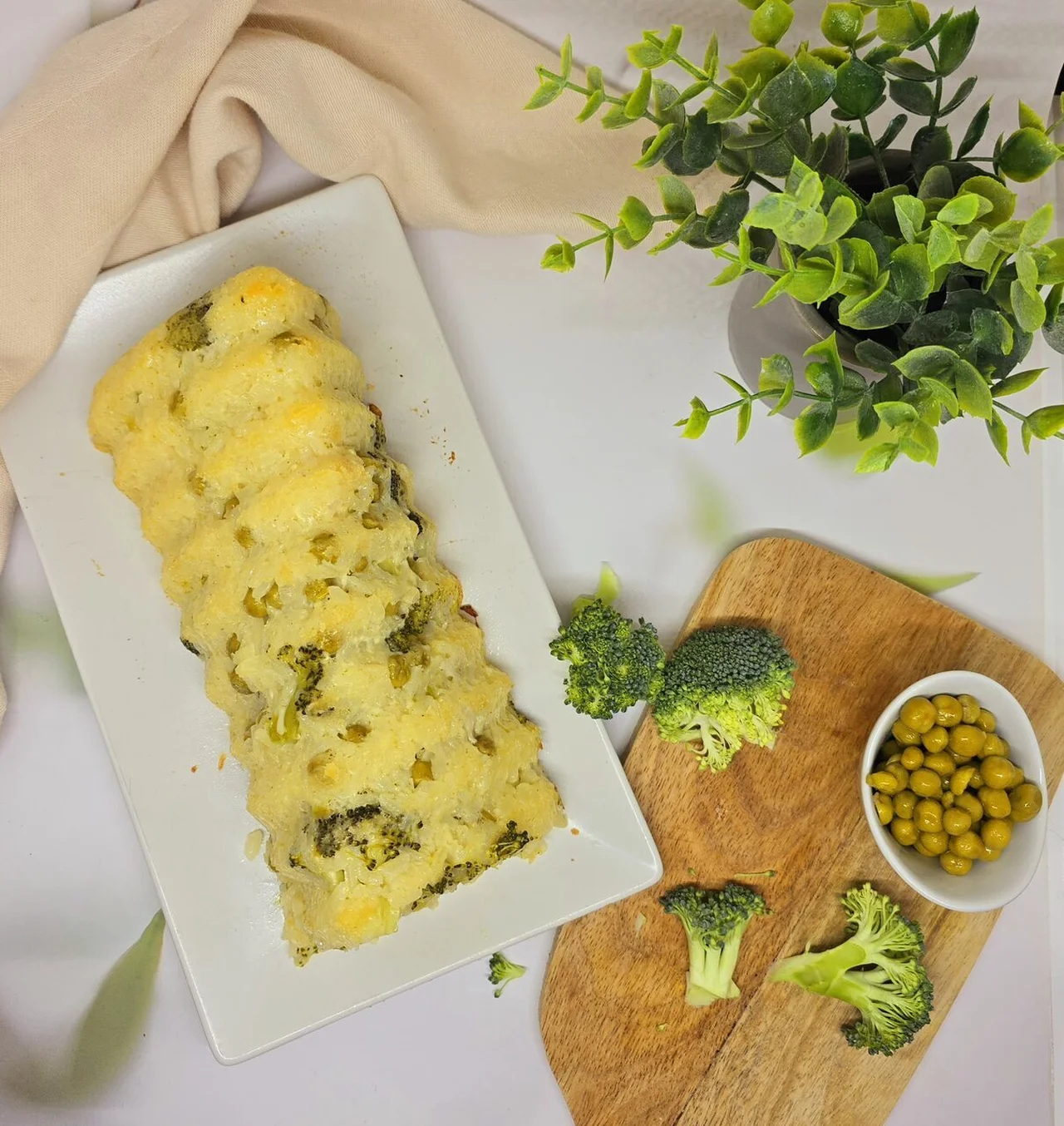Gâteau de riz aux légumes