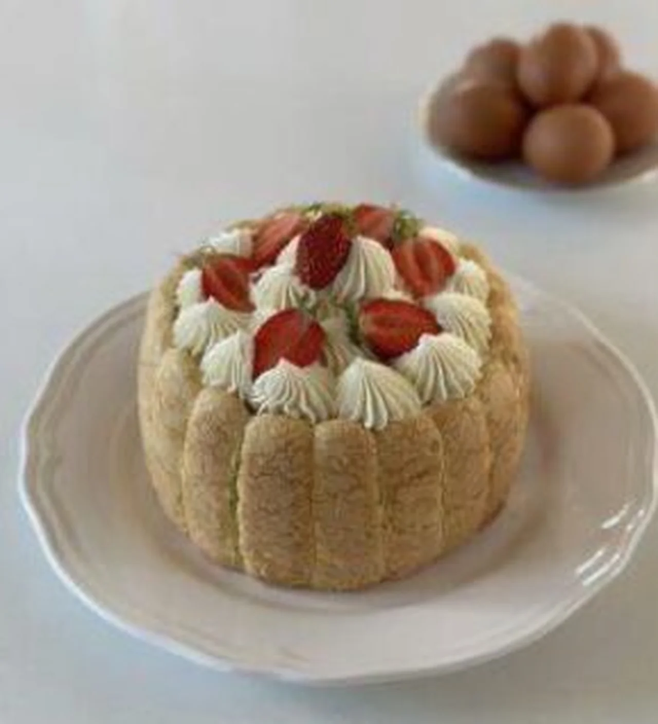 Charlotte aux fraises