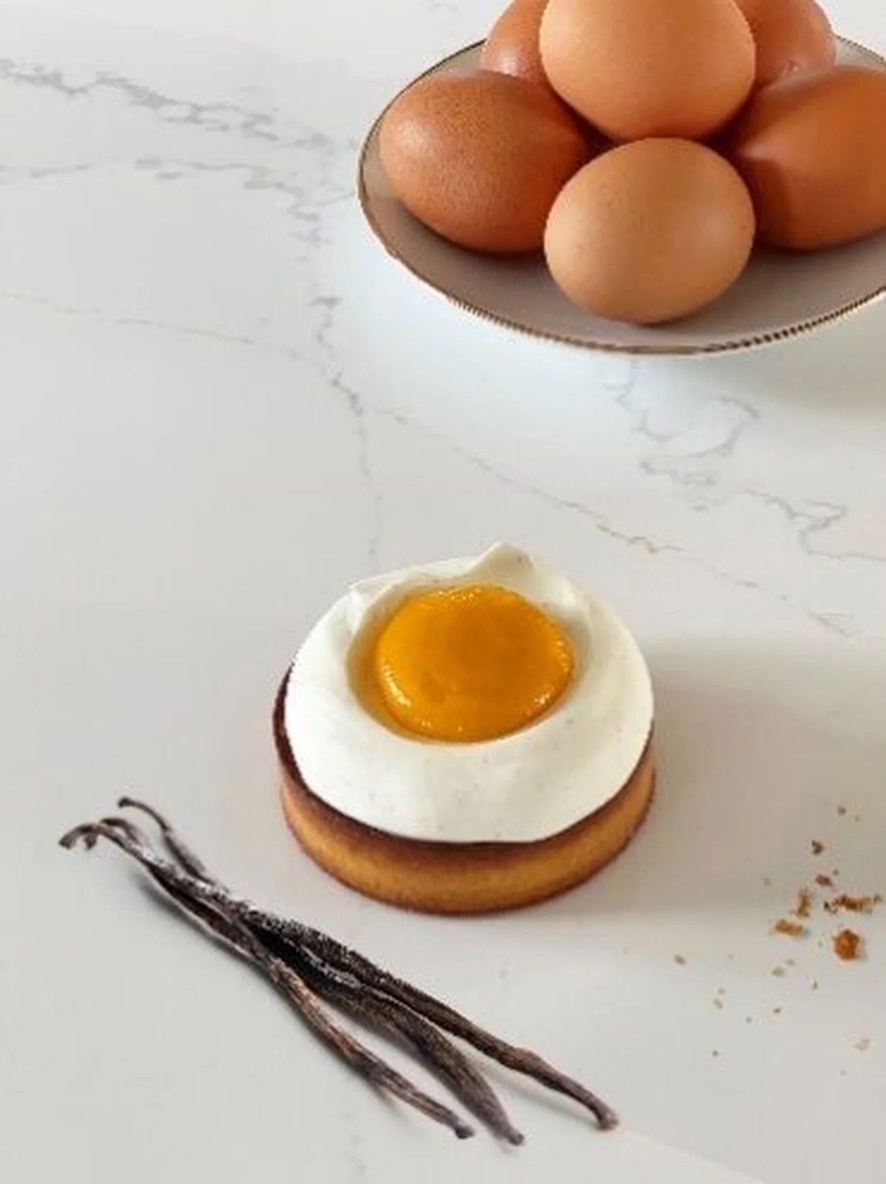 Tarte mangue passion illusion Œuf