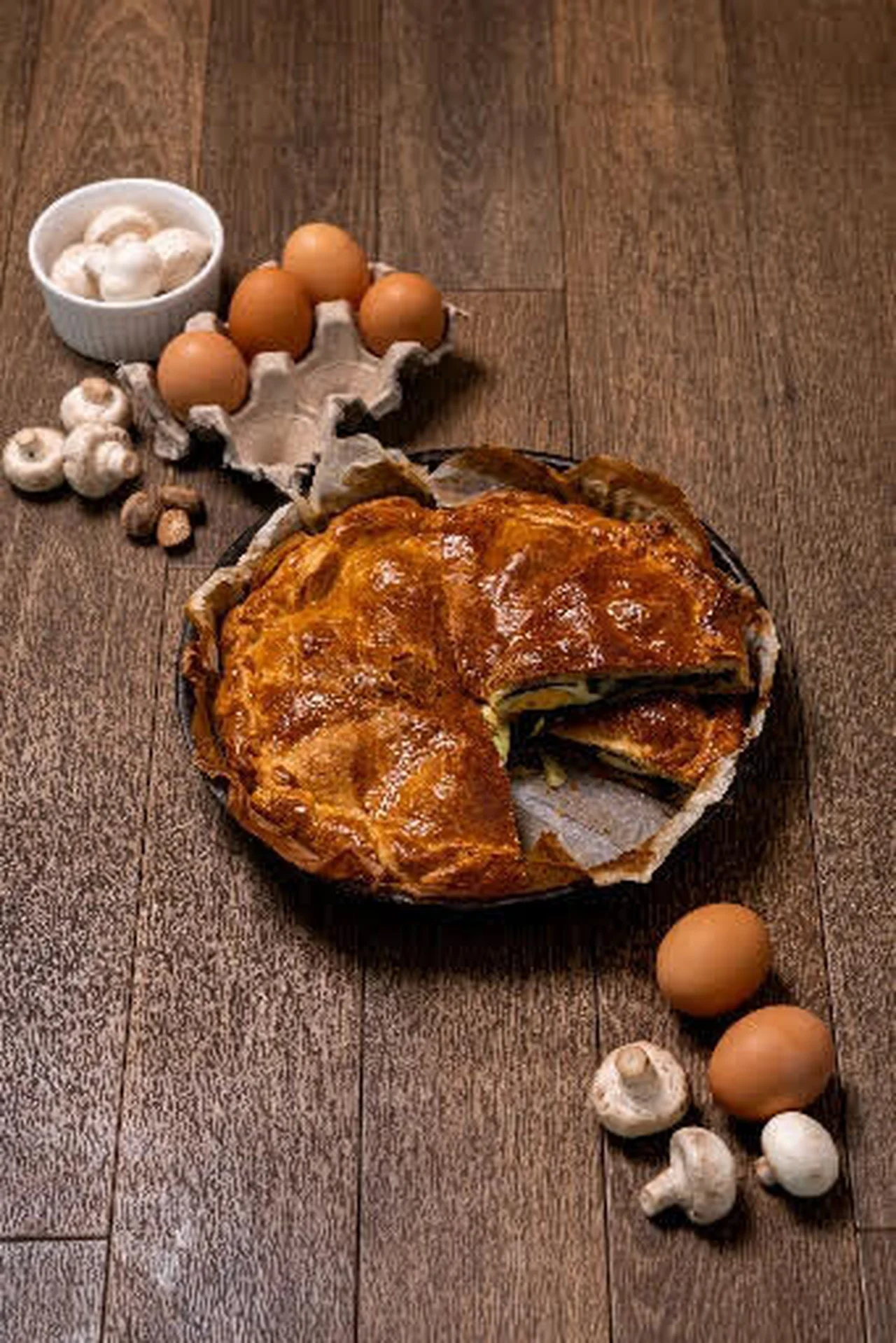 Tourte de Pâques épinards et muscade