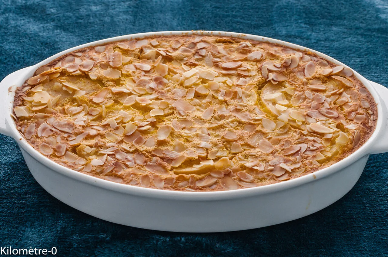 Far aux poires et aux amandes