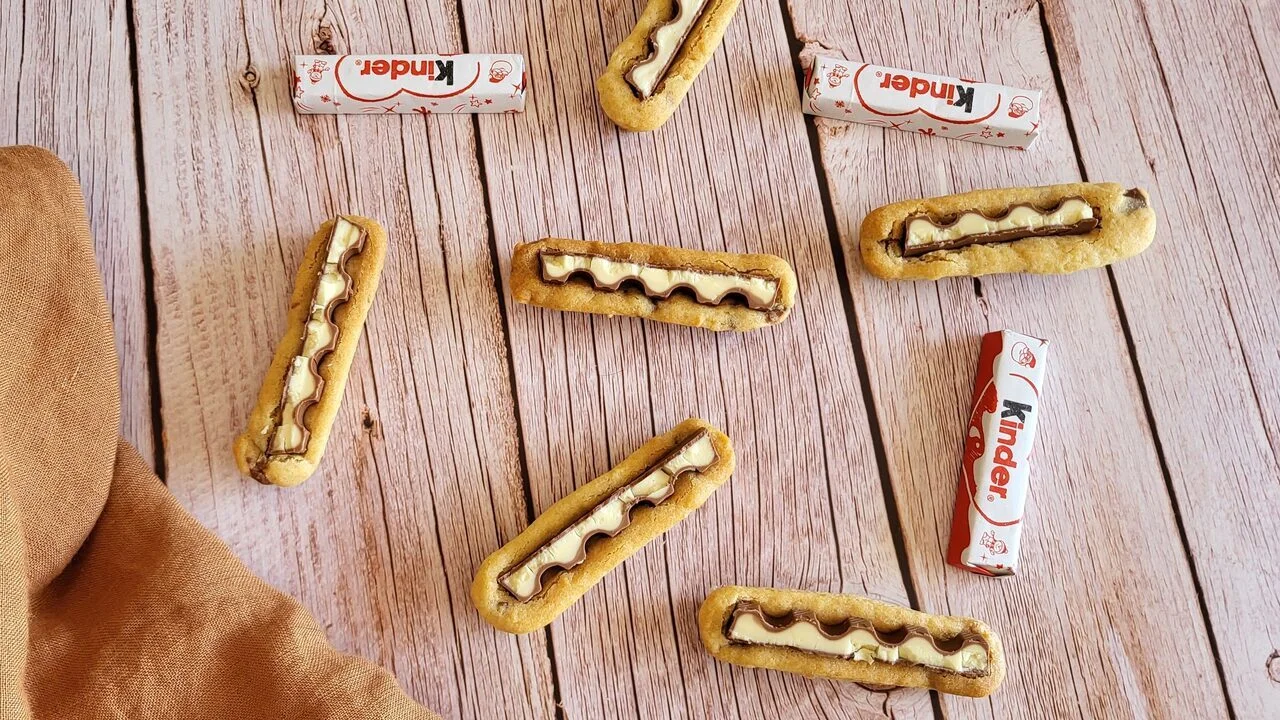 Cookies barres Kinder