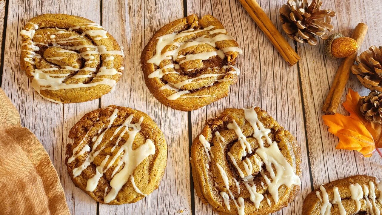 Cookies façon cinnamon rolls