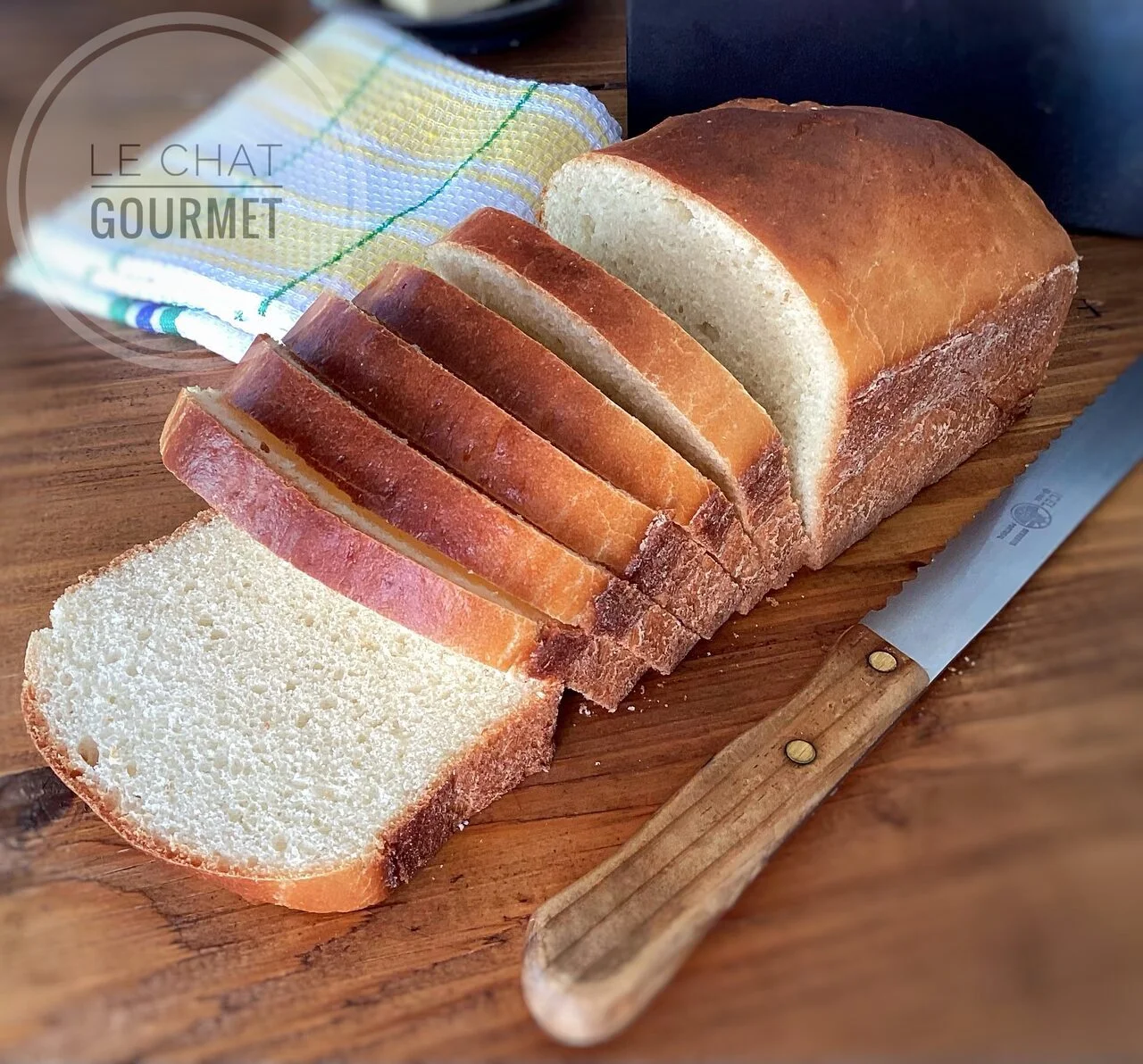 Pain de mie aux blancs d'oeufs