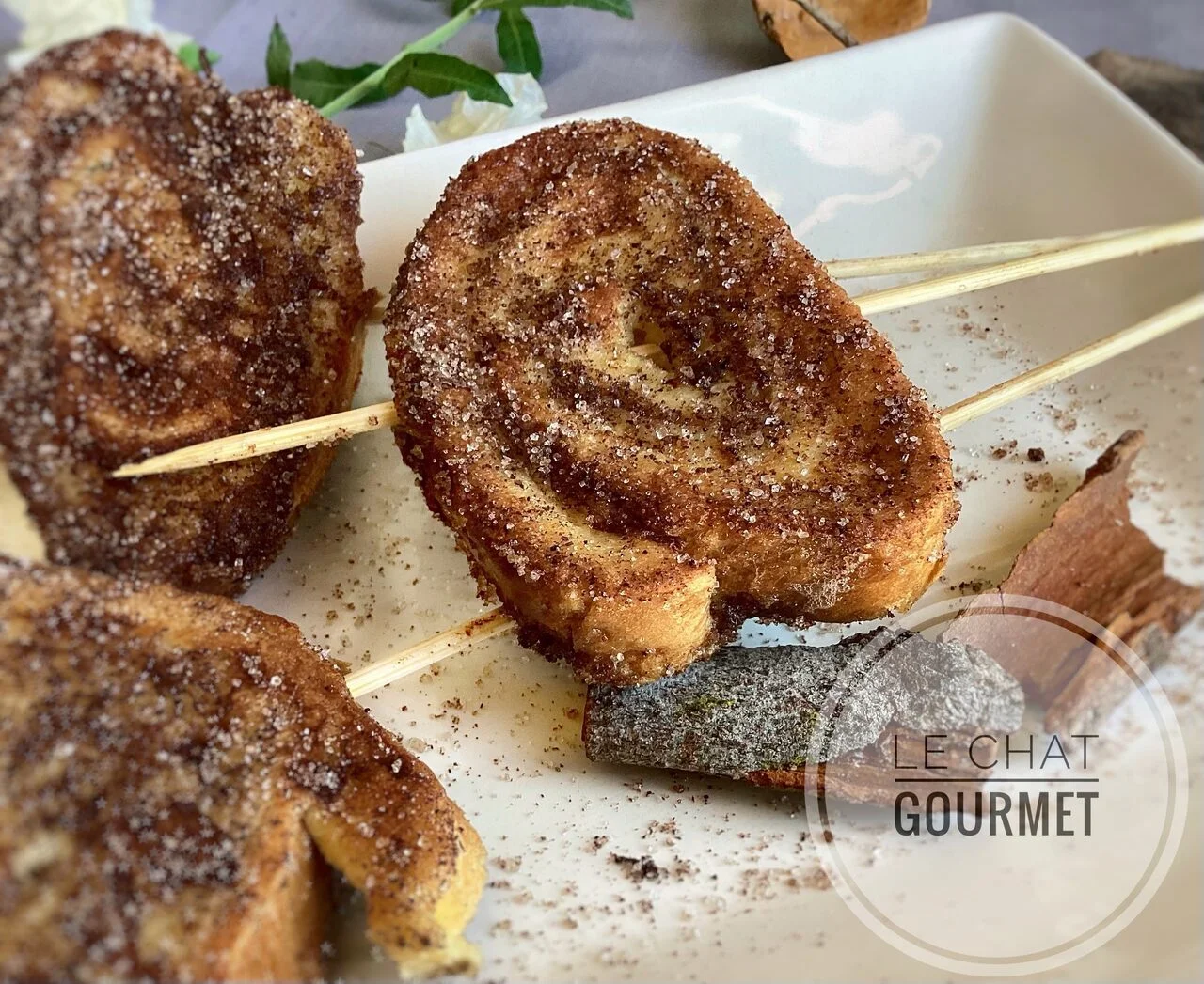 Pain perdu anti-gaspi aux croûtes de pain de mie