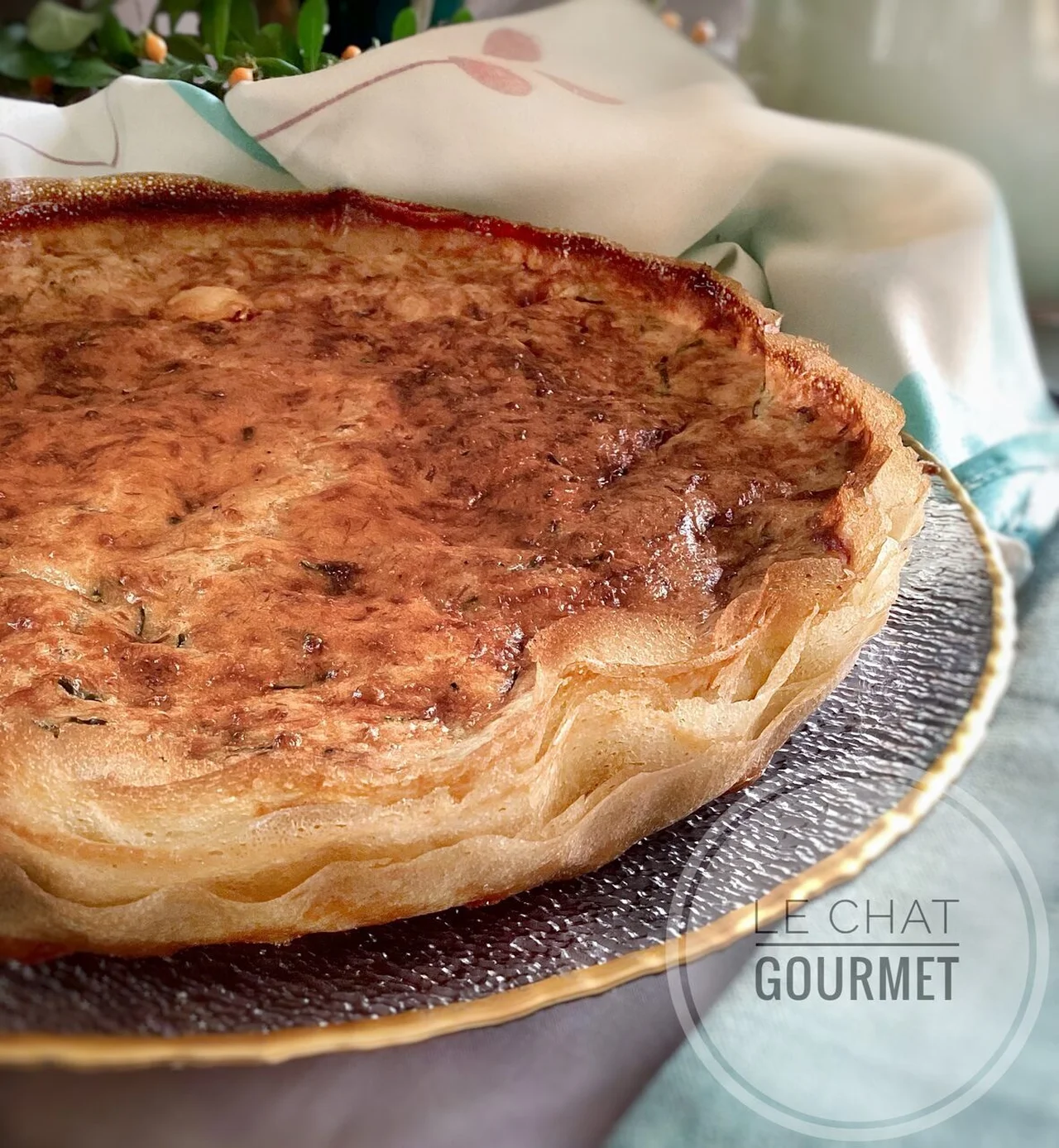 Tarte croustillante au fromage et au thon