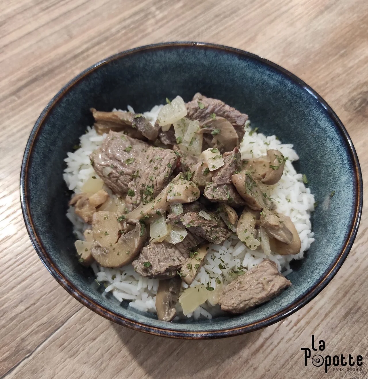 Boeuf Stroganoff
