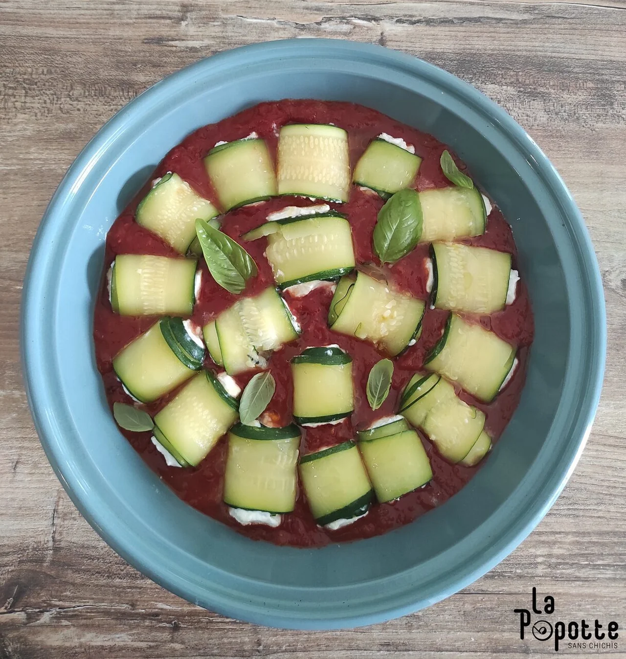 Involtini de courgettes