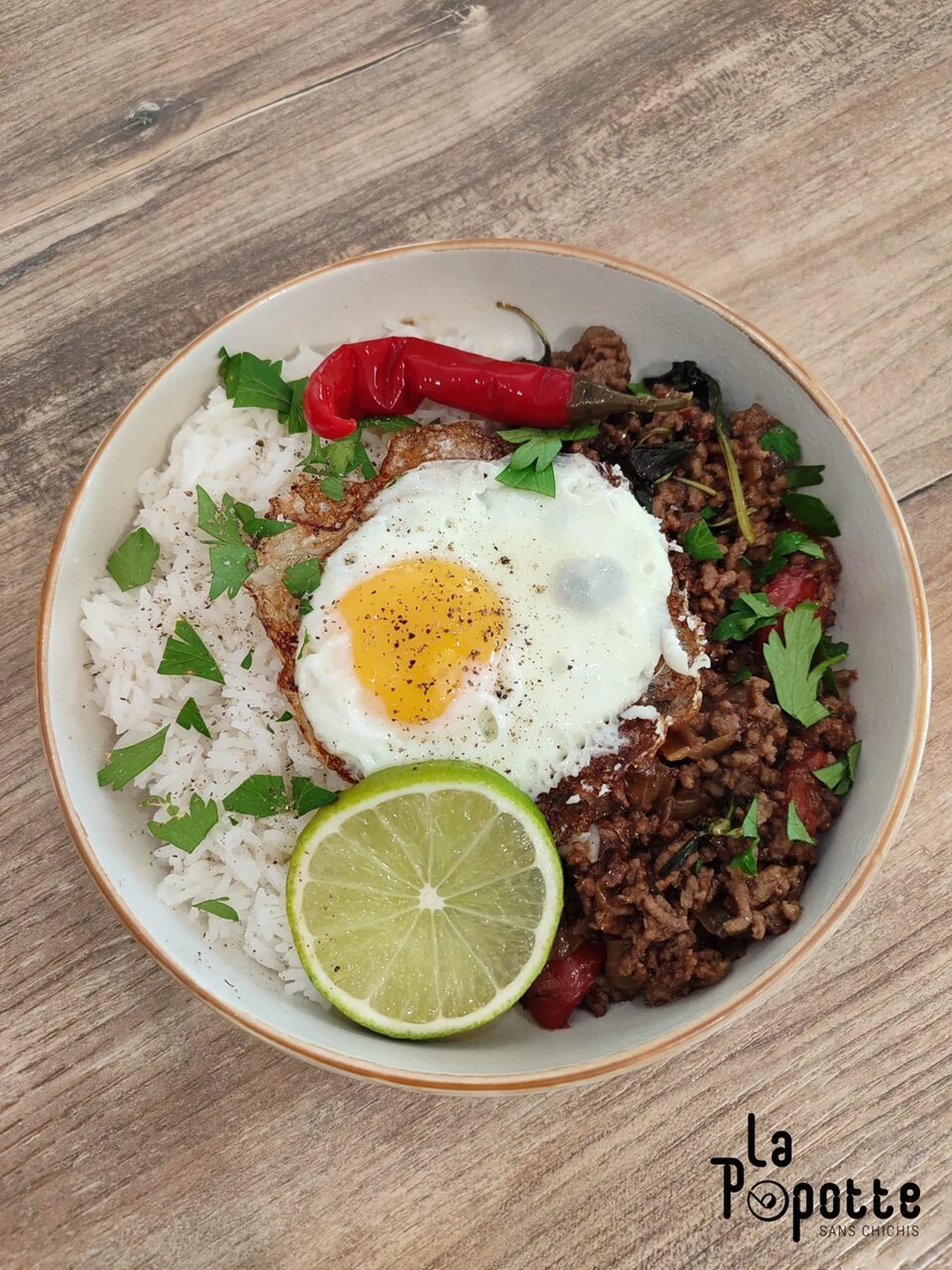 Pad Kra Pao boeuf