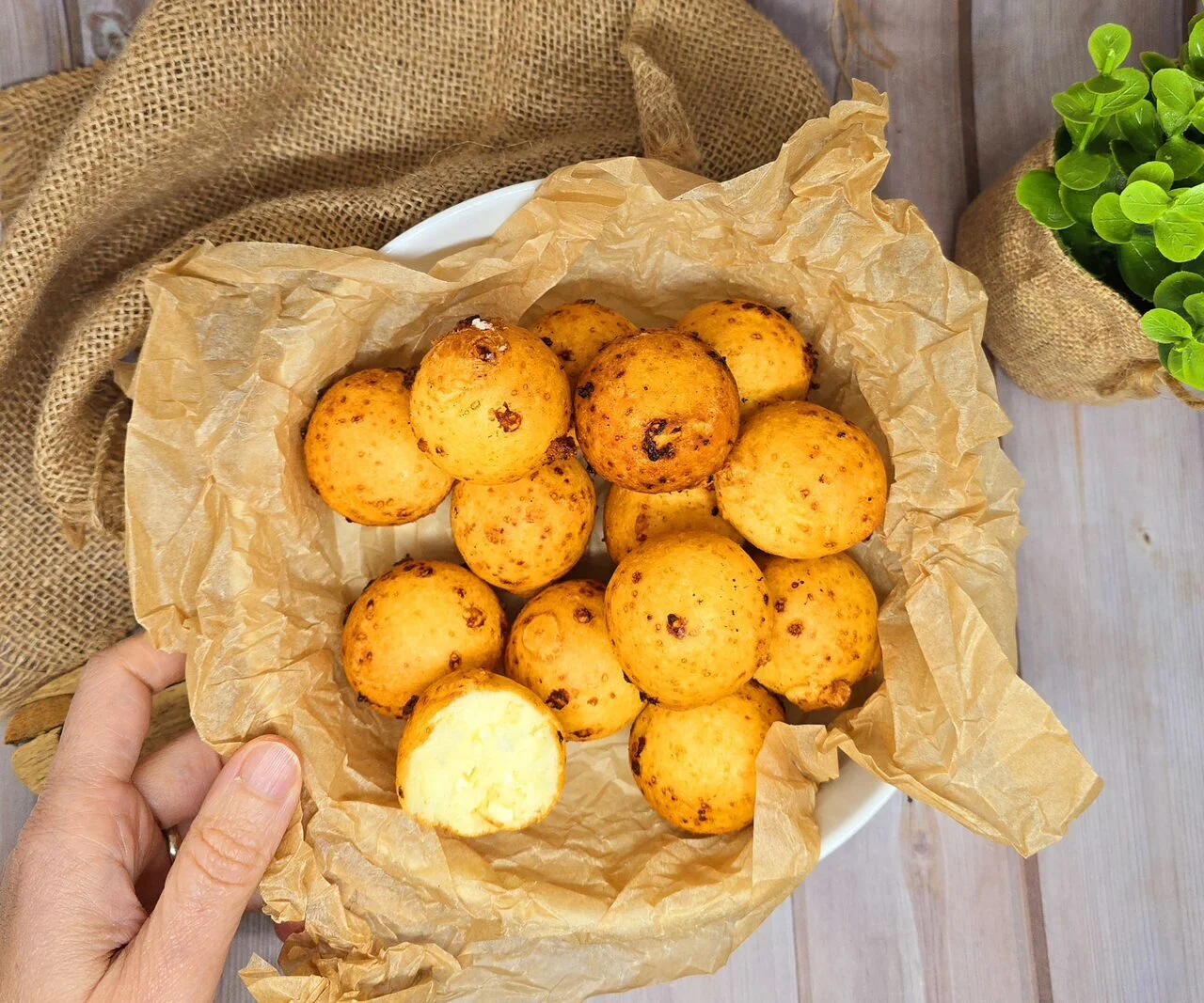 Feta cheese balls