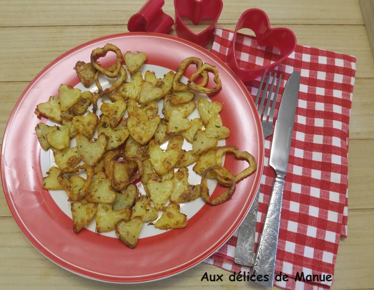 Coeurs de pommes de terre au four