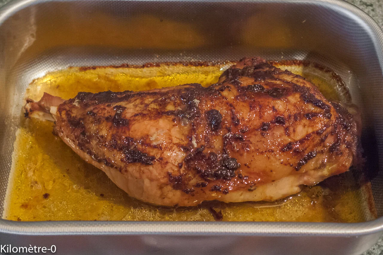 Cuisse de dinde aux épices barbecue basse température