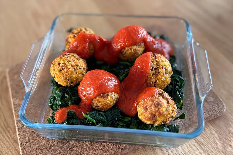 Boulettes de thon au quinoa