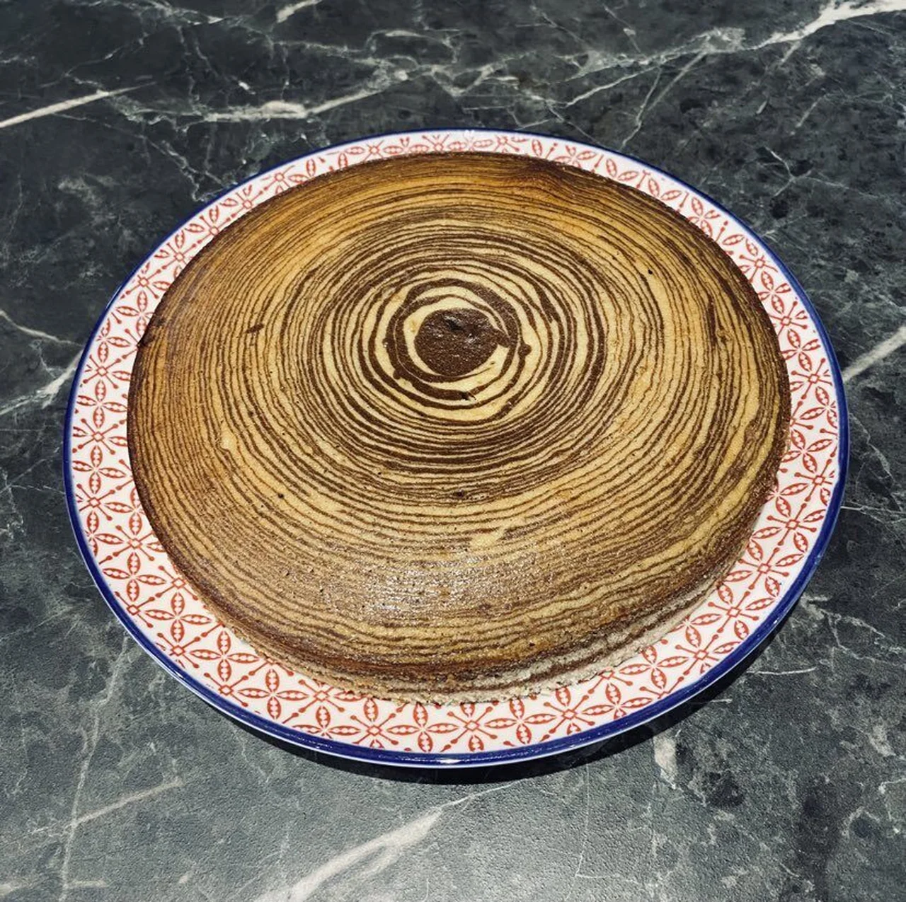 Gâteau zébré