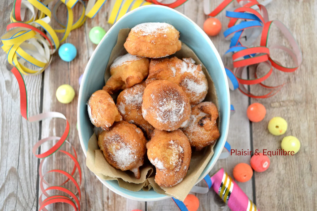 Beignets express à la fleur d'oranger