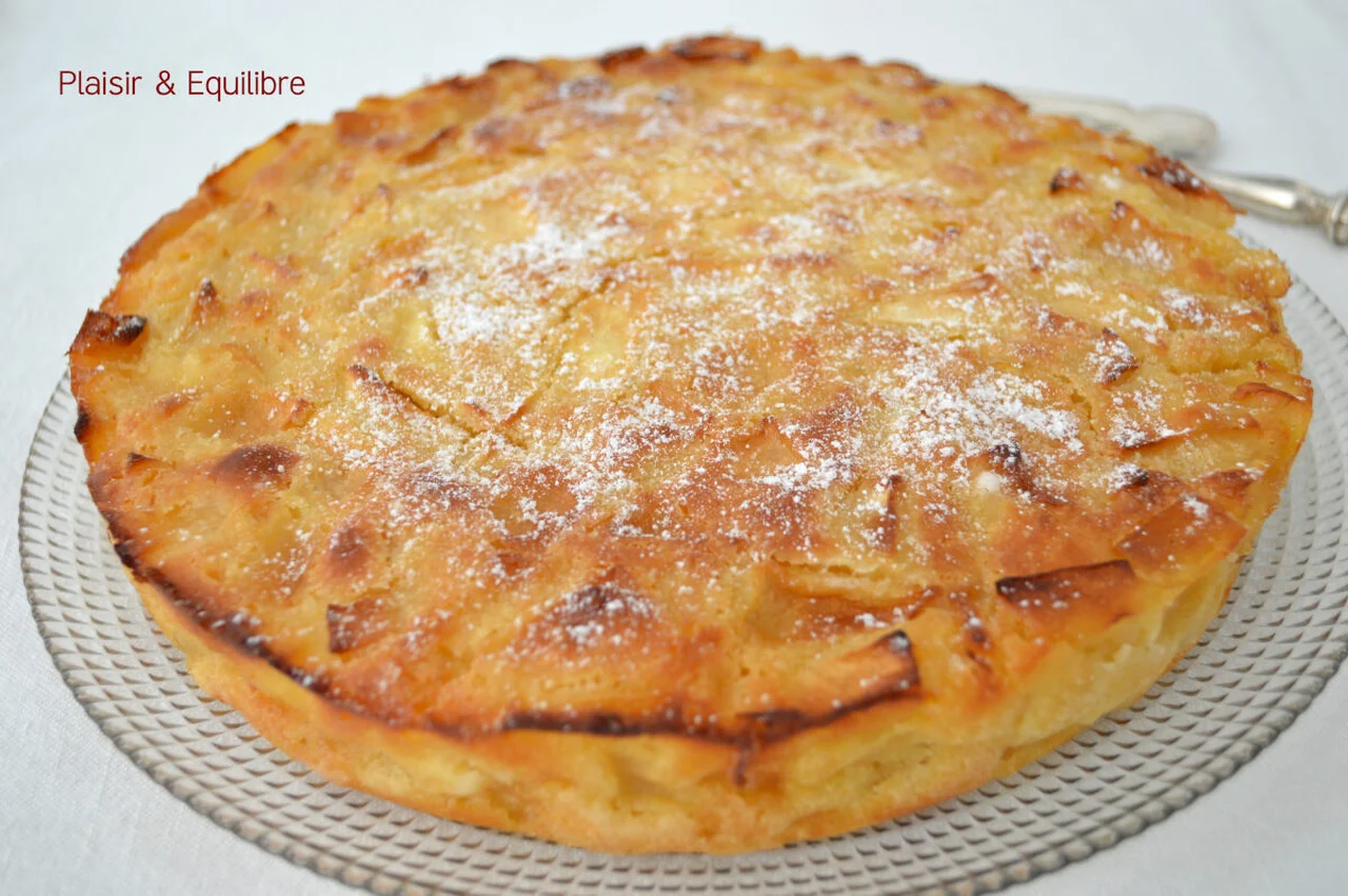Gâteau madeleine aux pommes