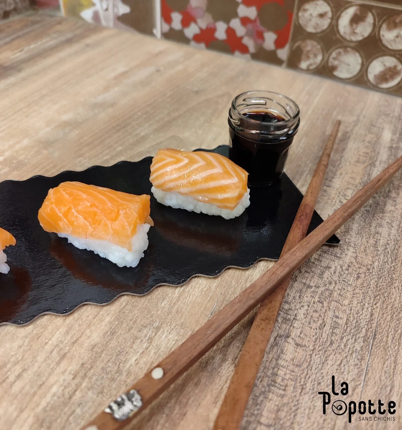 Nigirizushi au saumon