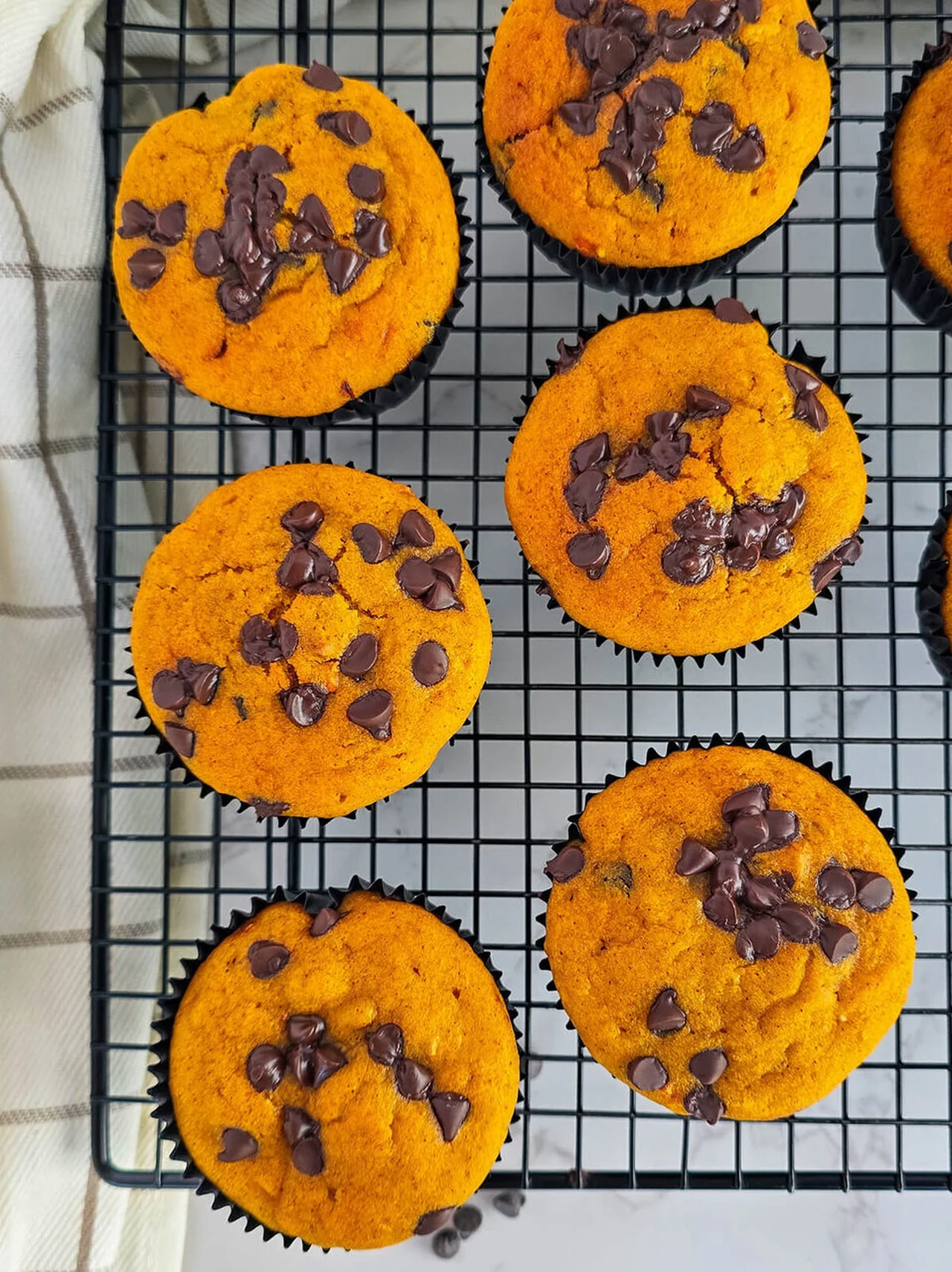 Muffins potimarron chocolat