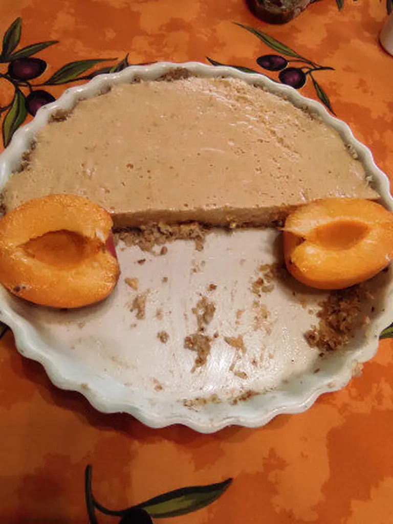 Cheesecake à l'abricot