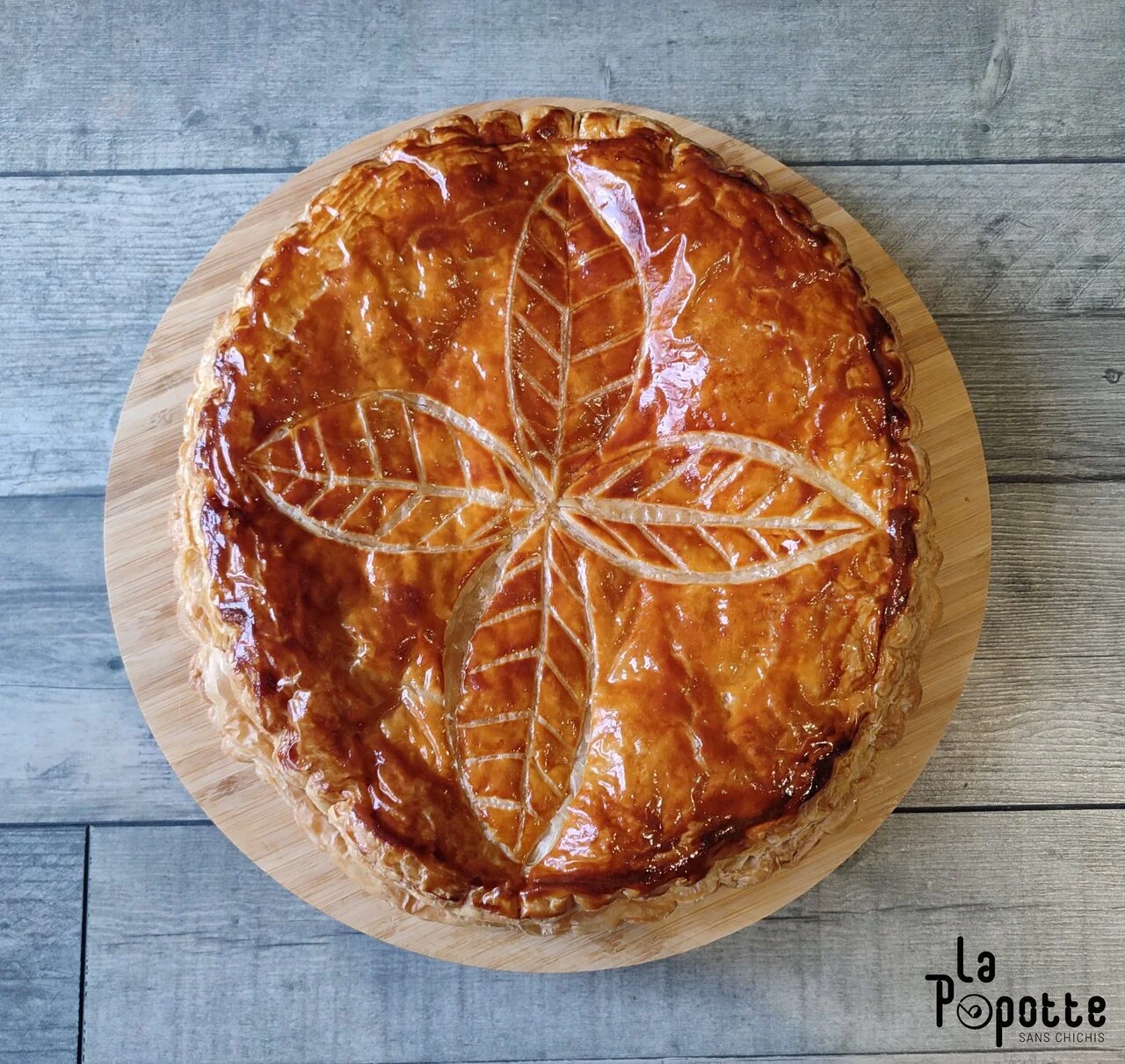 Galette des Rois noisette, chocolat, sarrasin