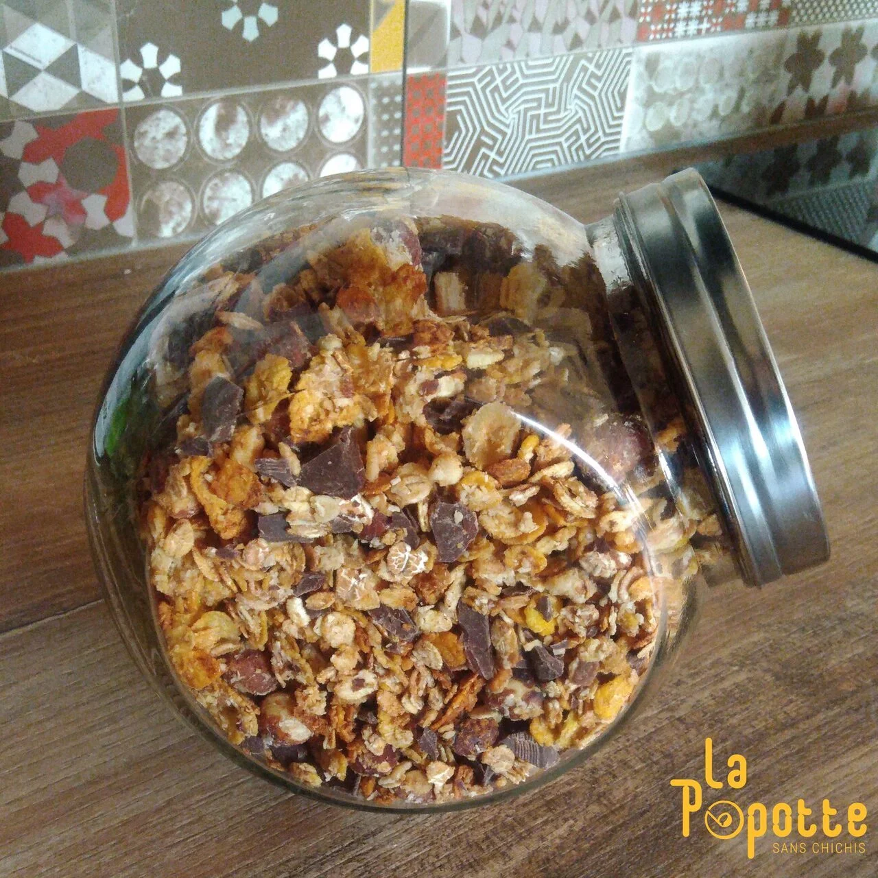 Granola noisettes, 3 noix et chocolat noir