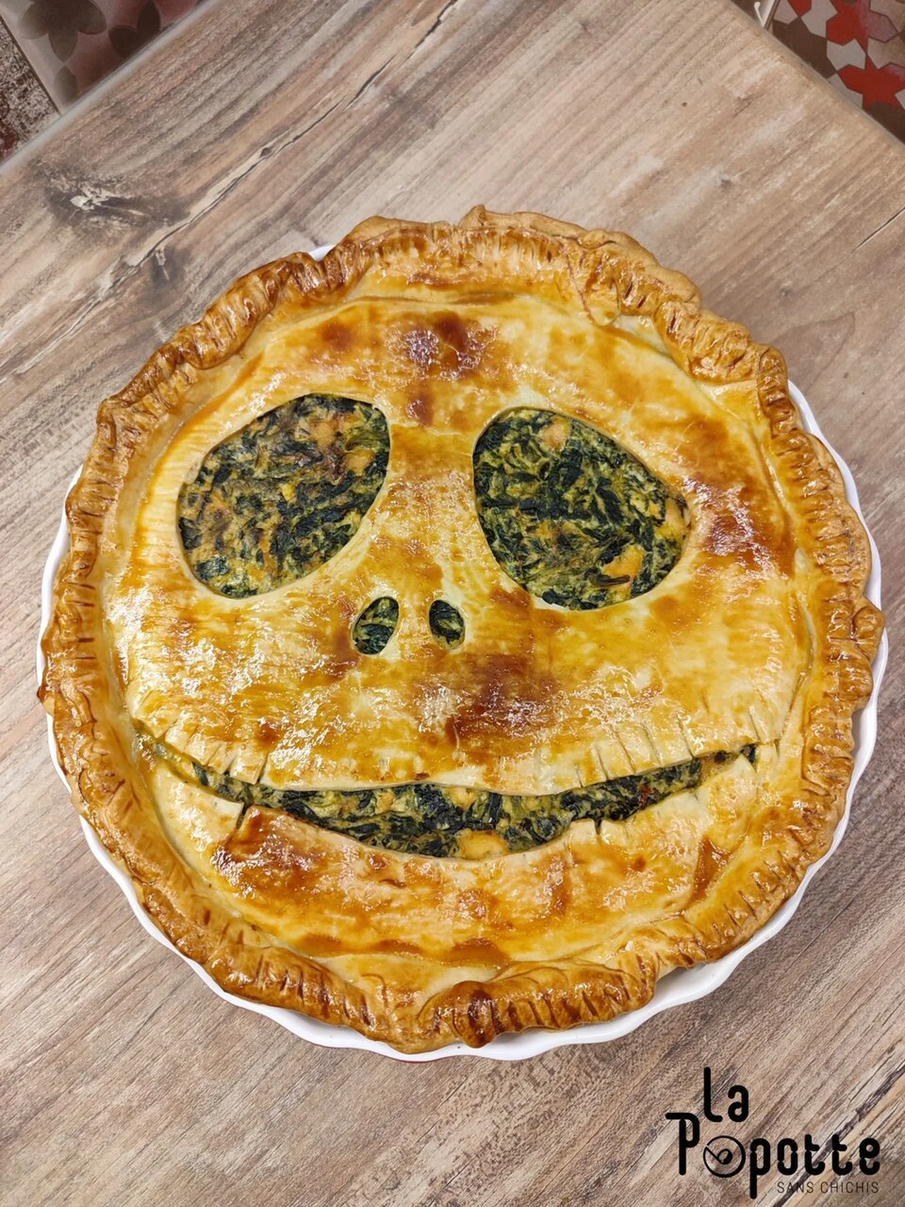 Tourte épinards ricotta saumon