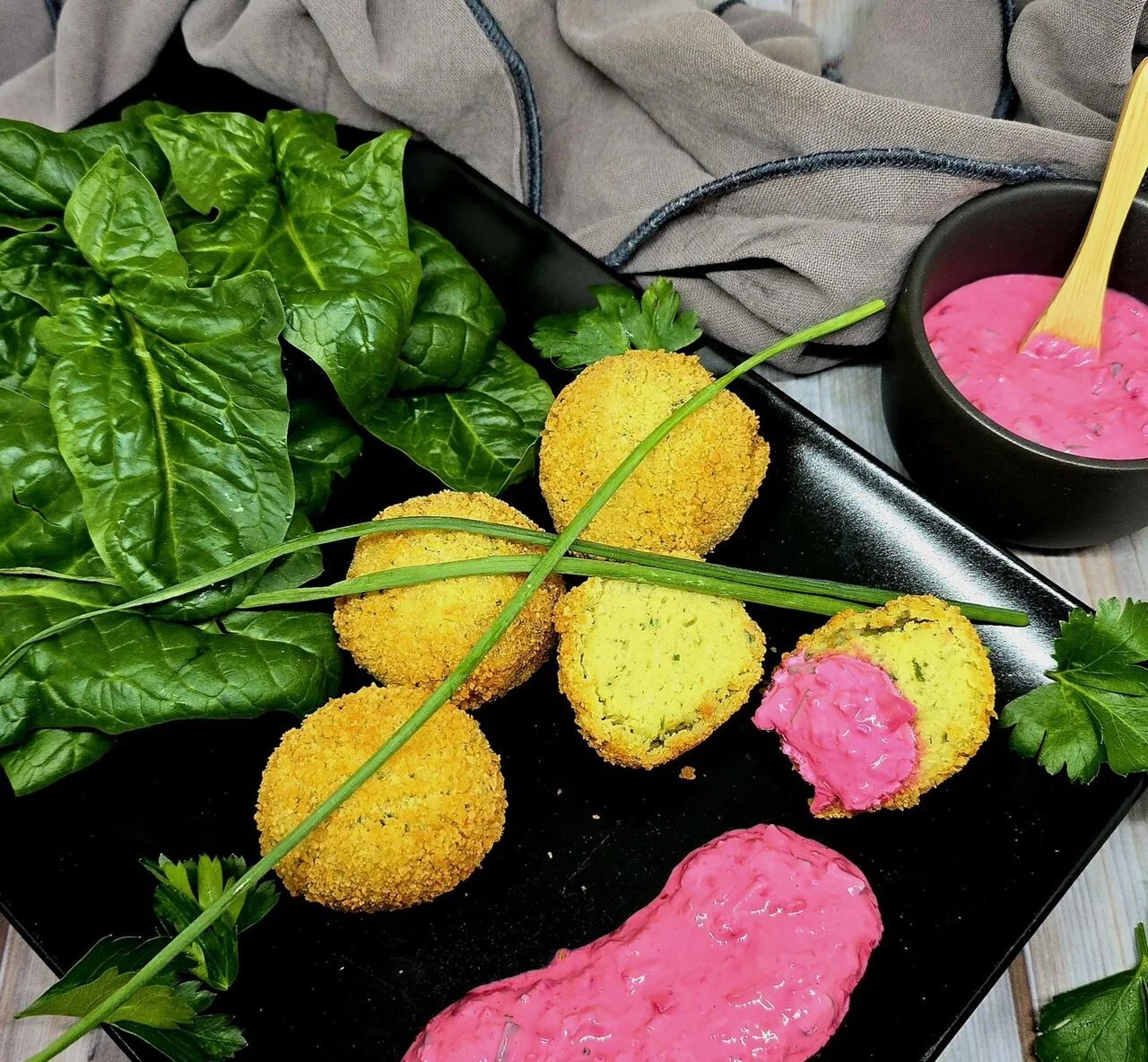 Boulettes de haricots blancs