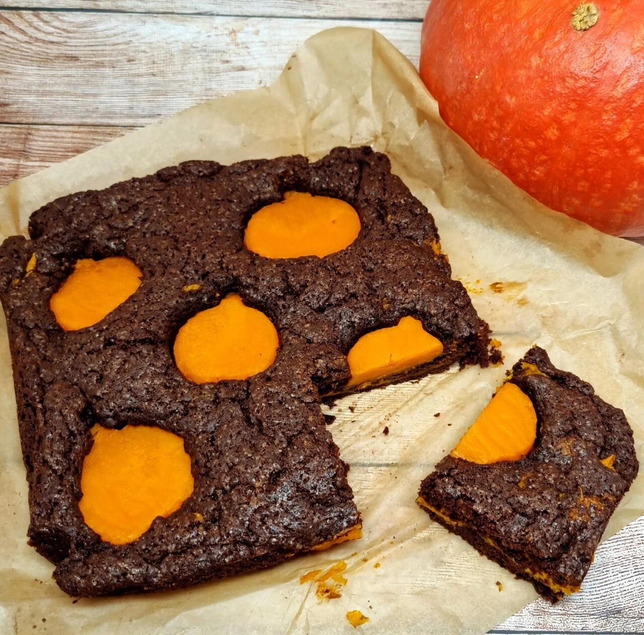 Brownie au potimarron