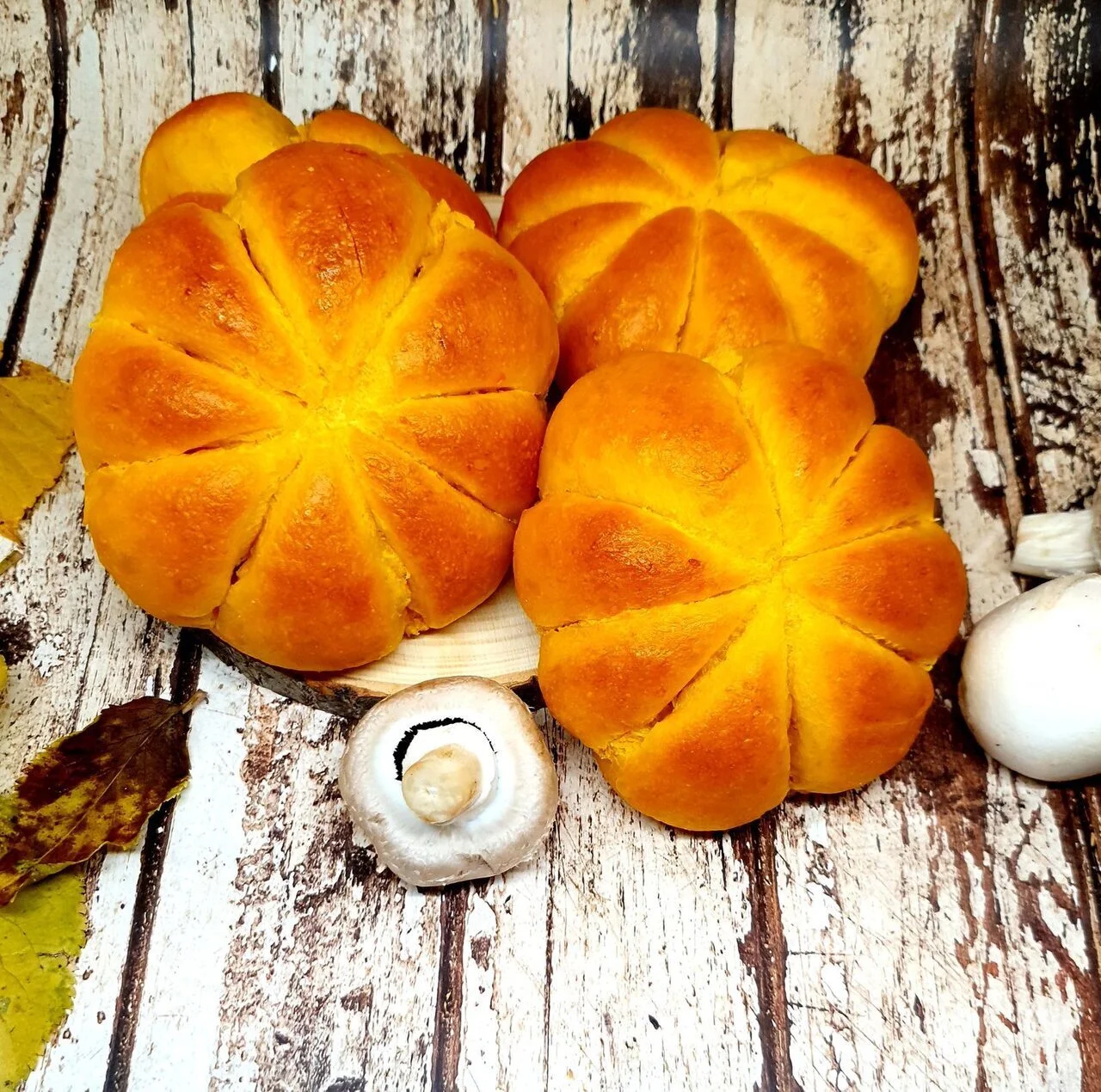 Buns au potiron