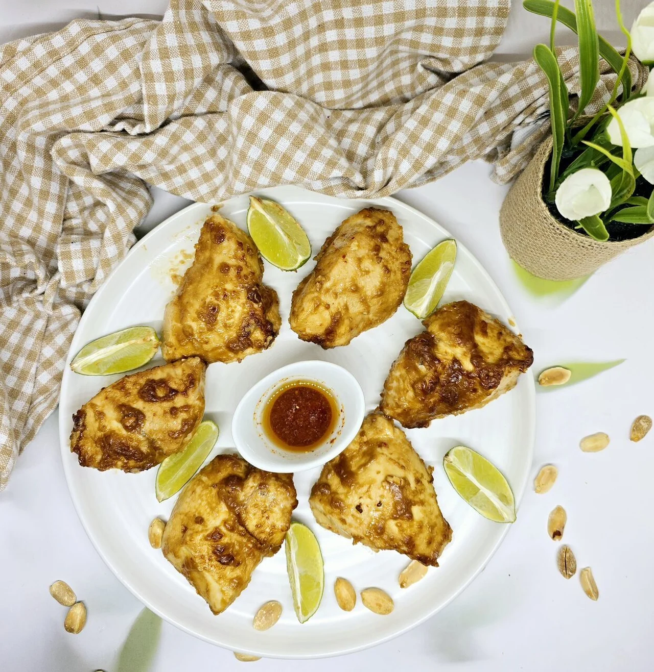 Poulet à la pâte de cacahuète