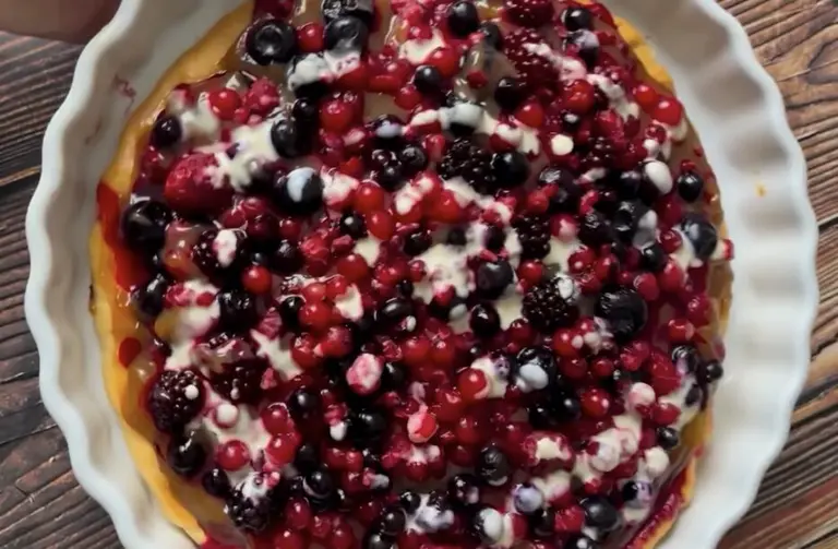 Tarte aux Fruits Rouges Vegan