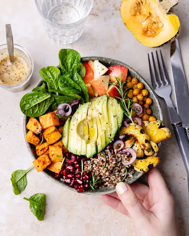 Buddha bowl d'automne