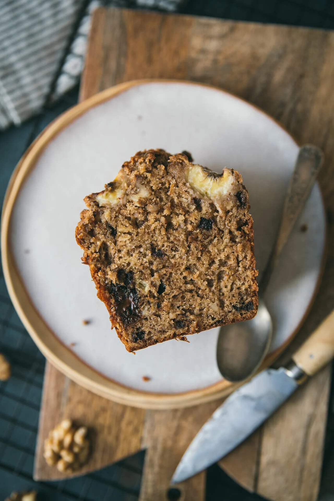 Banana Bread aux pépites de chocolat