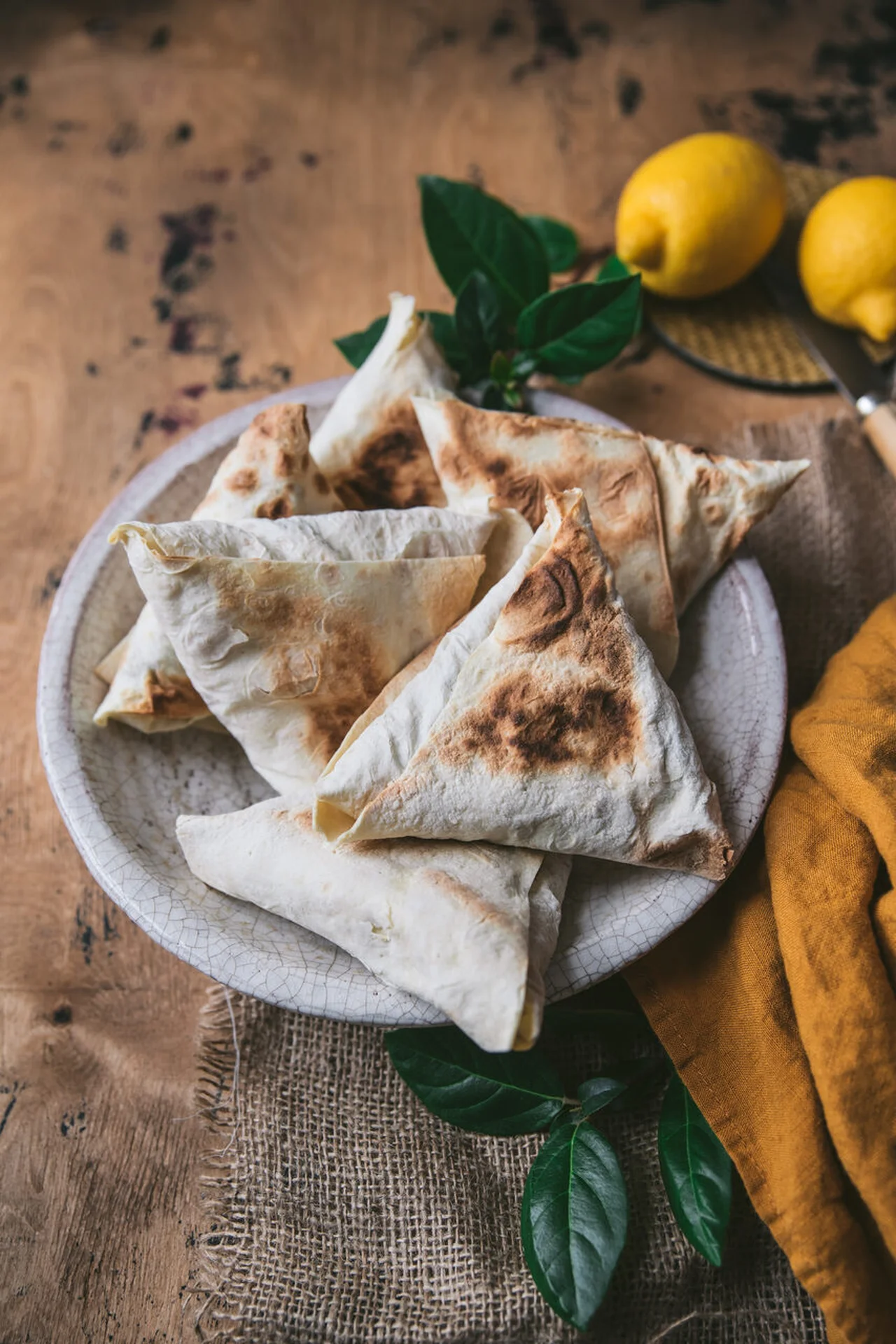 Burrito viande hachée et Boursin