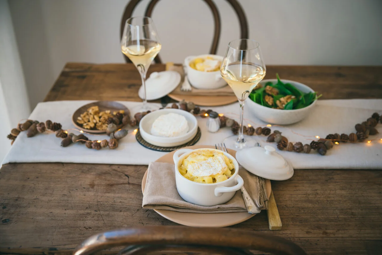 Cocottes de patates gratinées fromage et saucisse