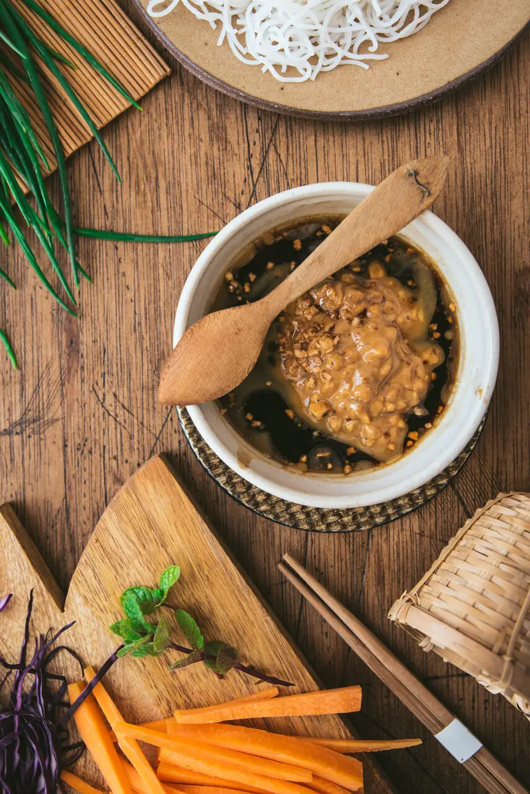 Sauce à l'arachide