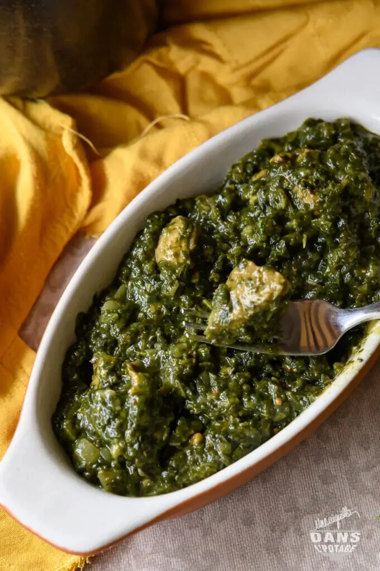 Agneau palak