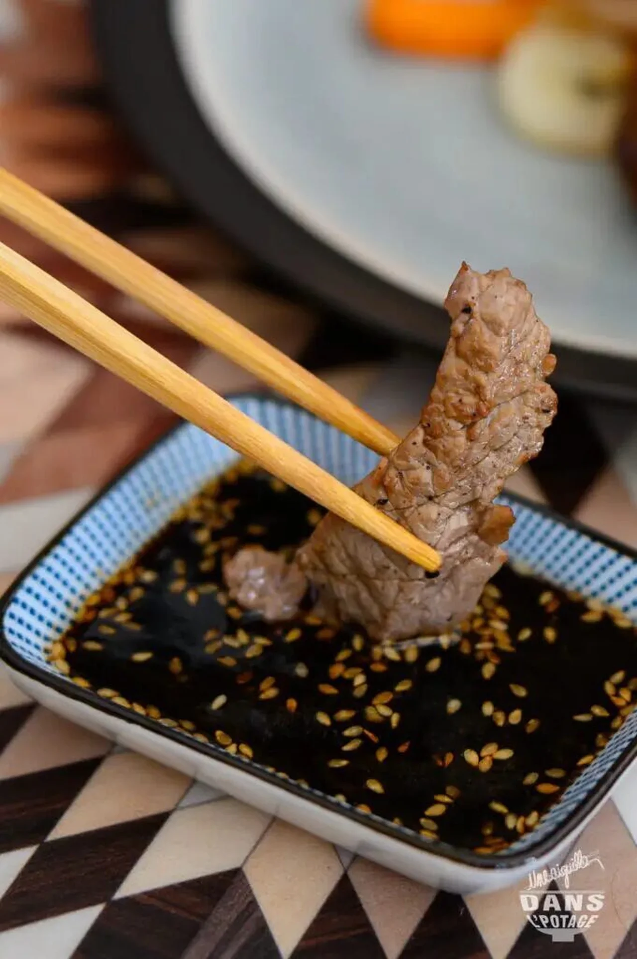 Boeuf teppanyaki