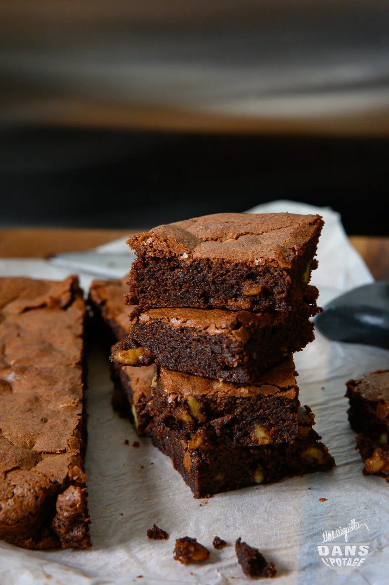 Brownie aux noix