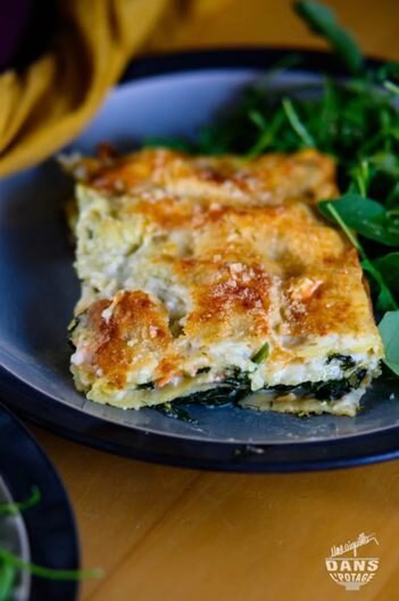 Lasagnes épinard saumon fumé