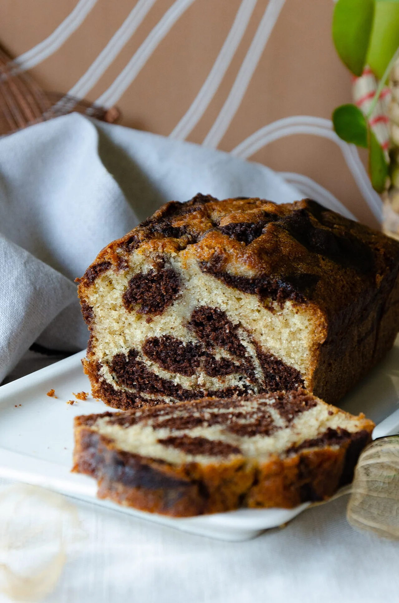 Le cake marbré de François Perret