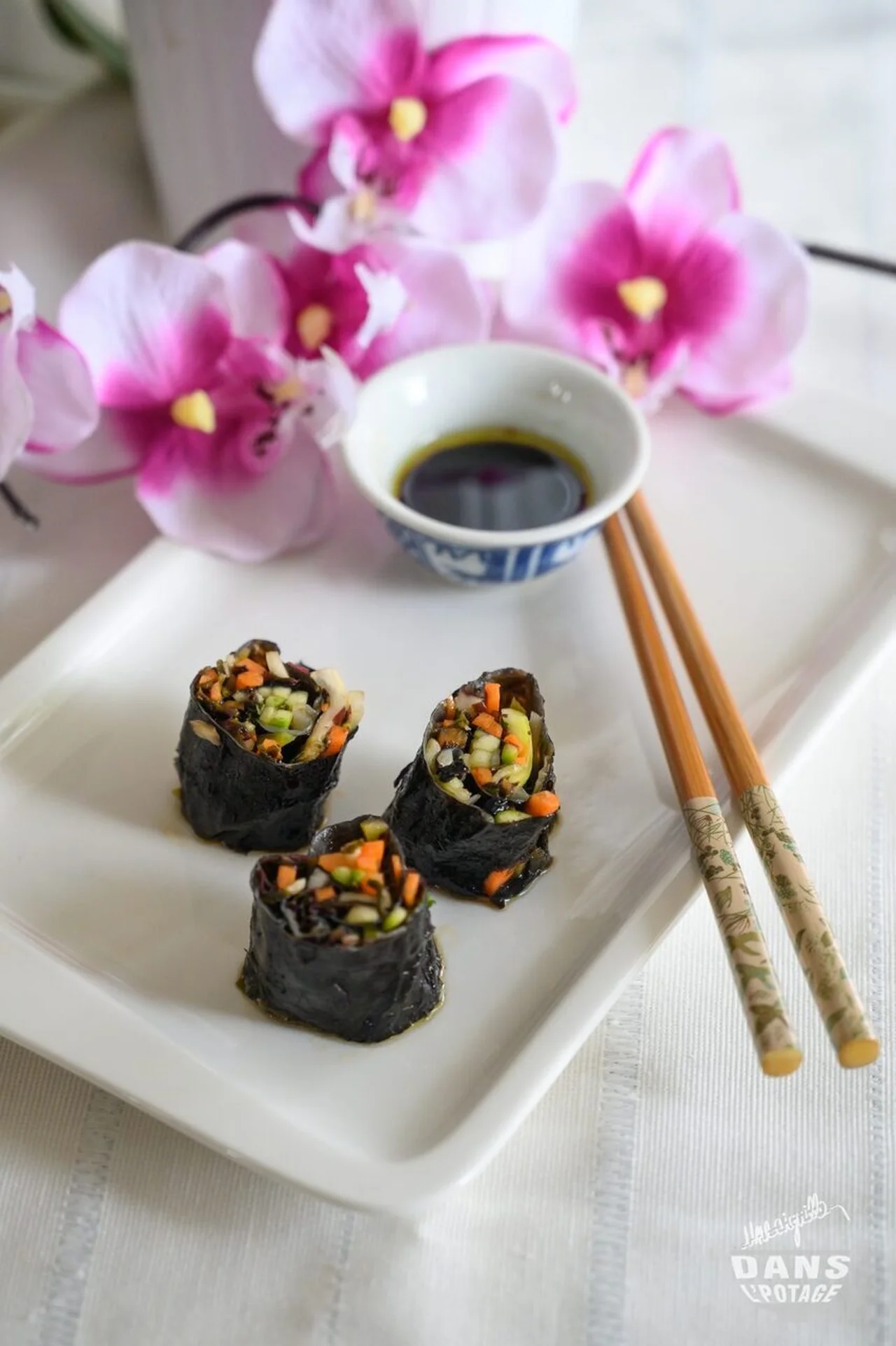 Maki de légumes