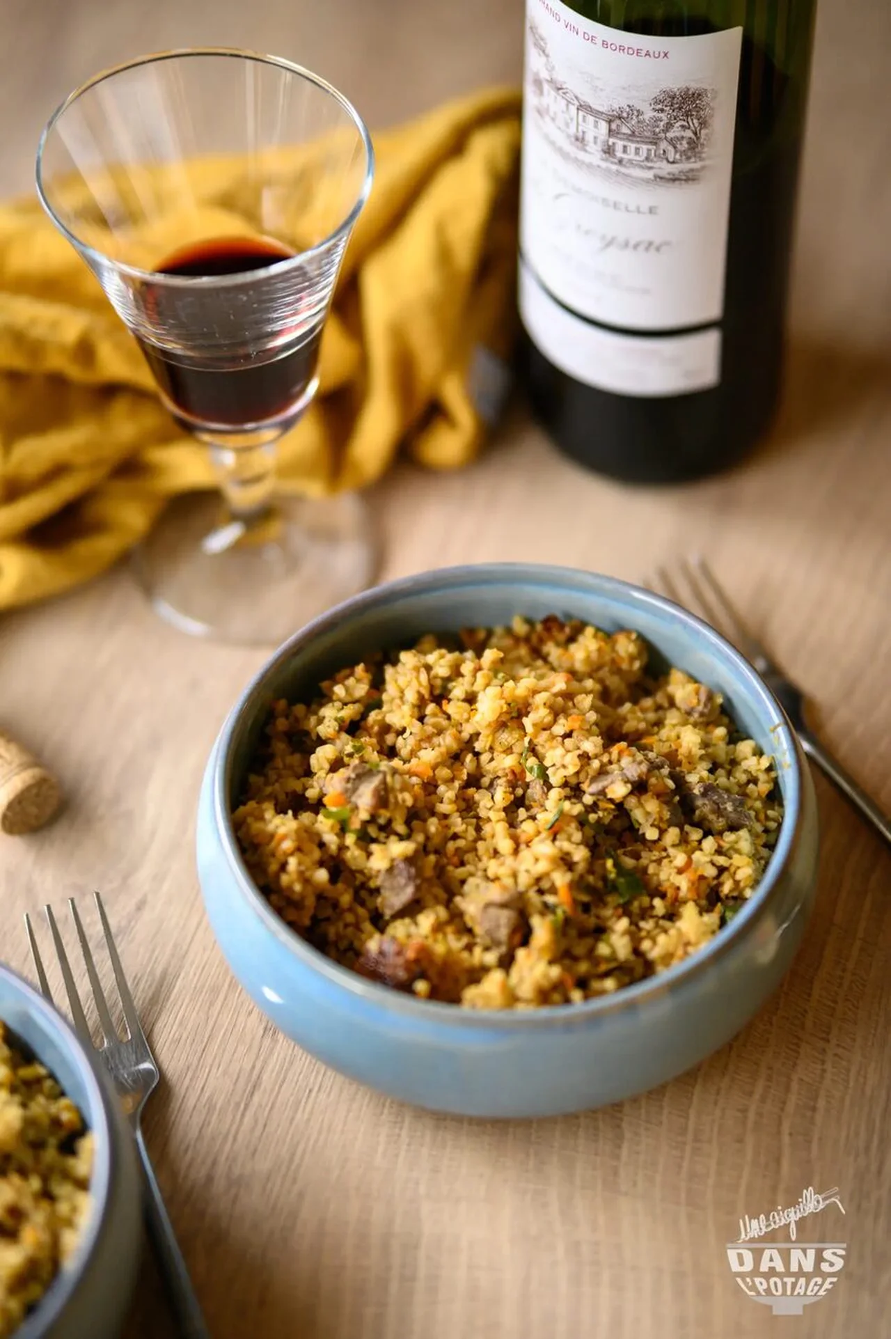 One pot boulgour au canard