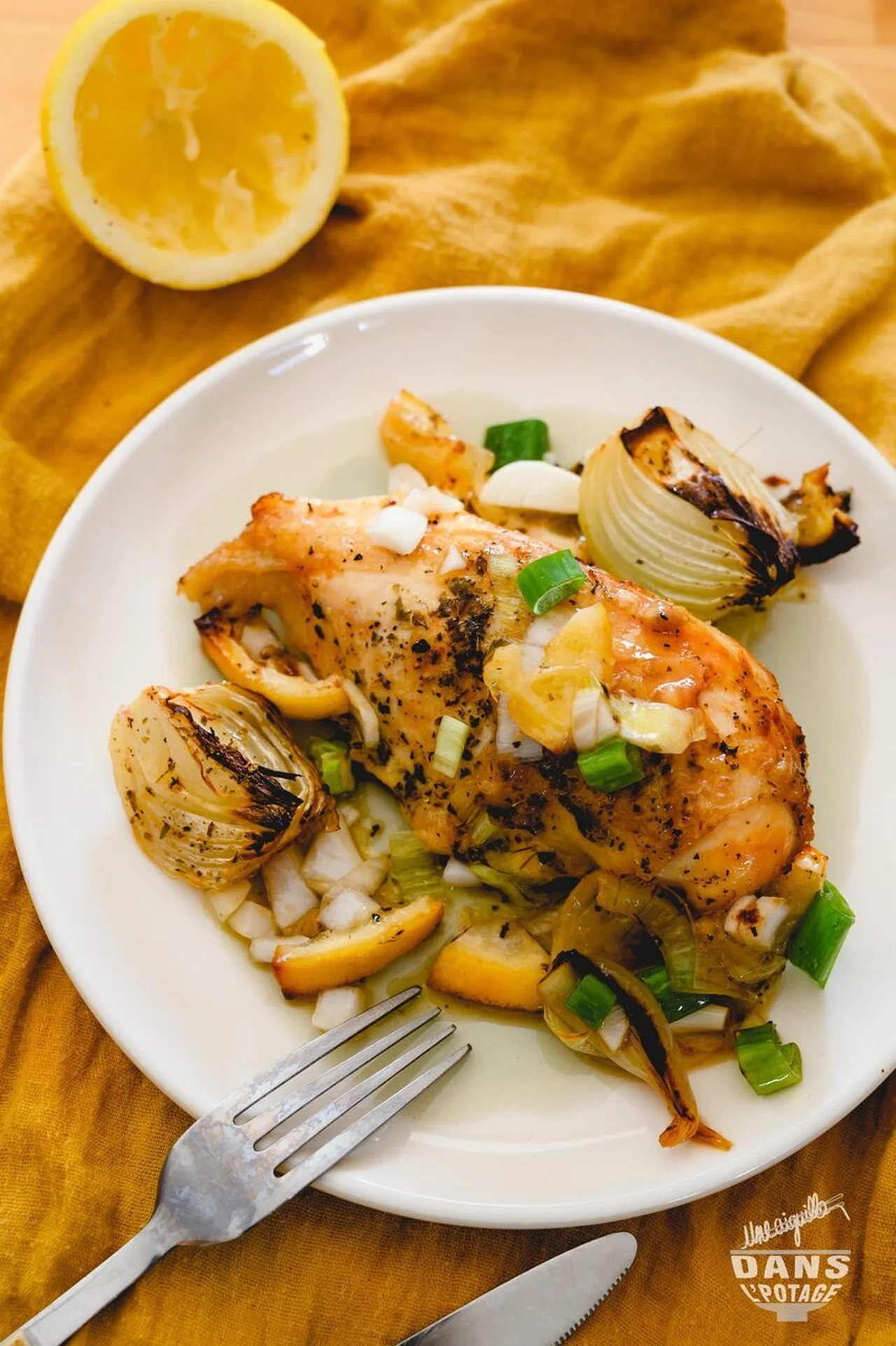 Poulet au citron de Juan Arbelaez