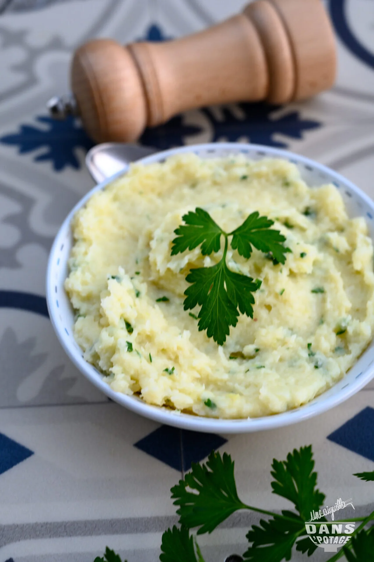 Purée de panais et pommes de terre