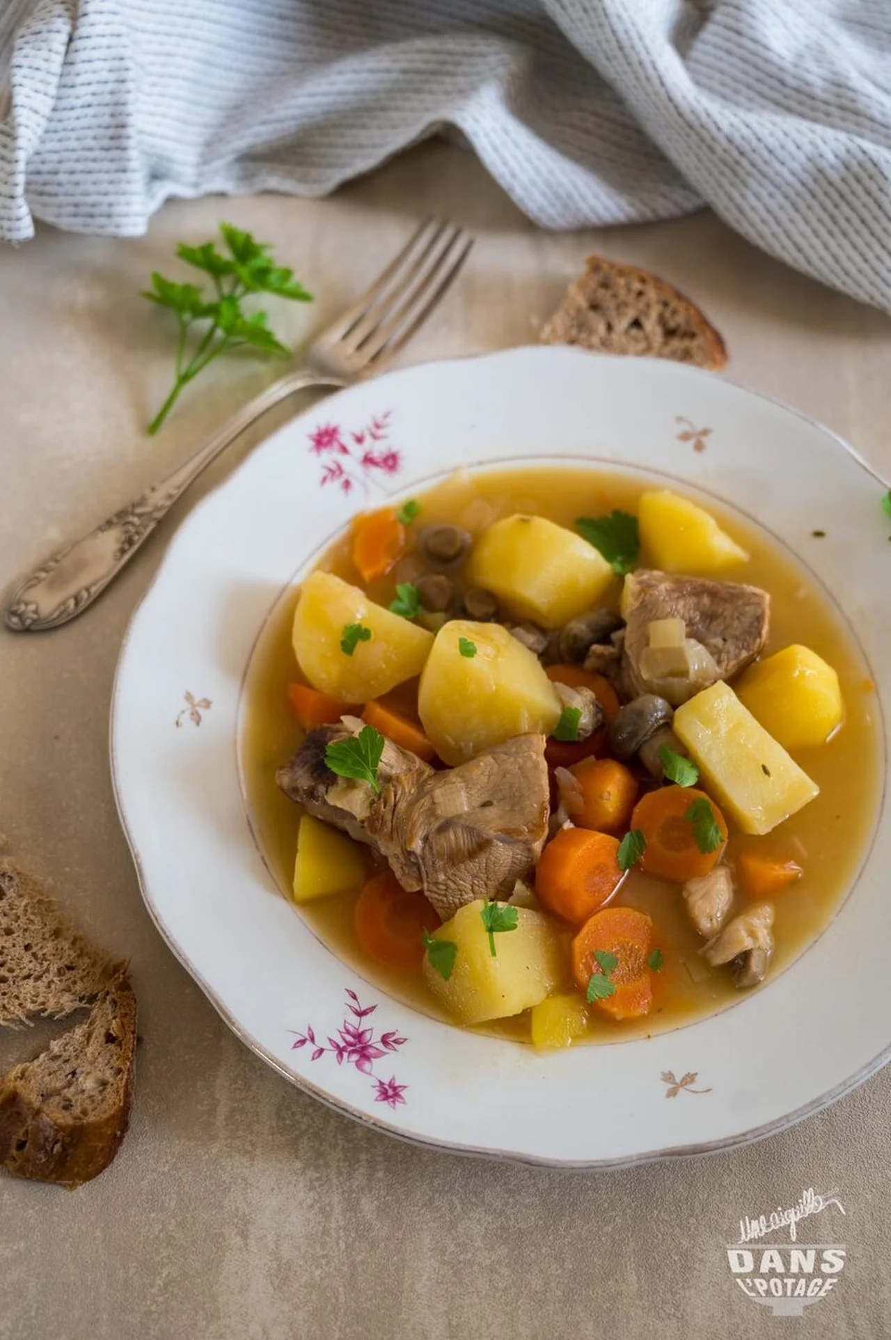 Ragoût de veau aux pommes de terre