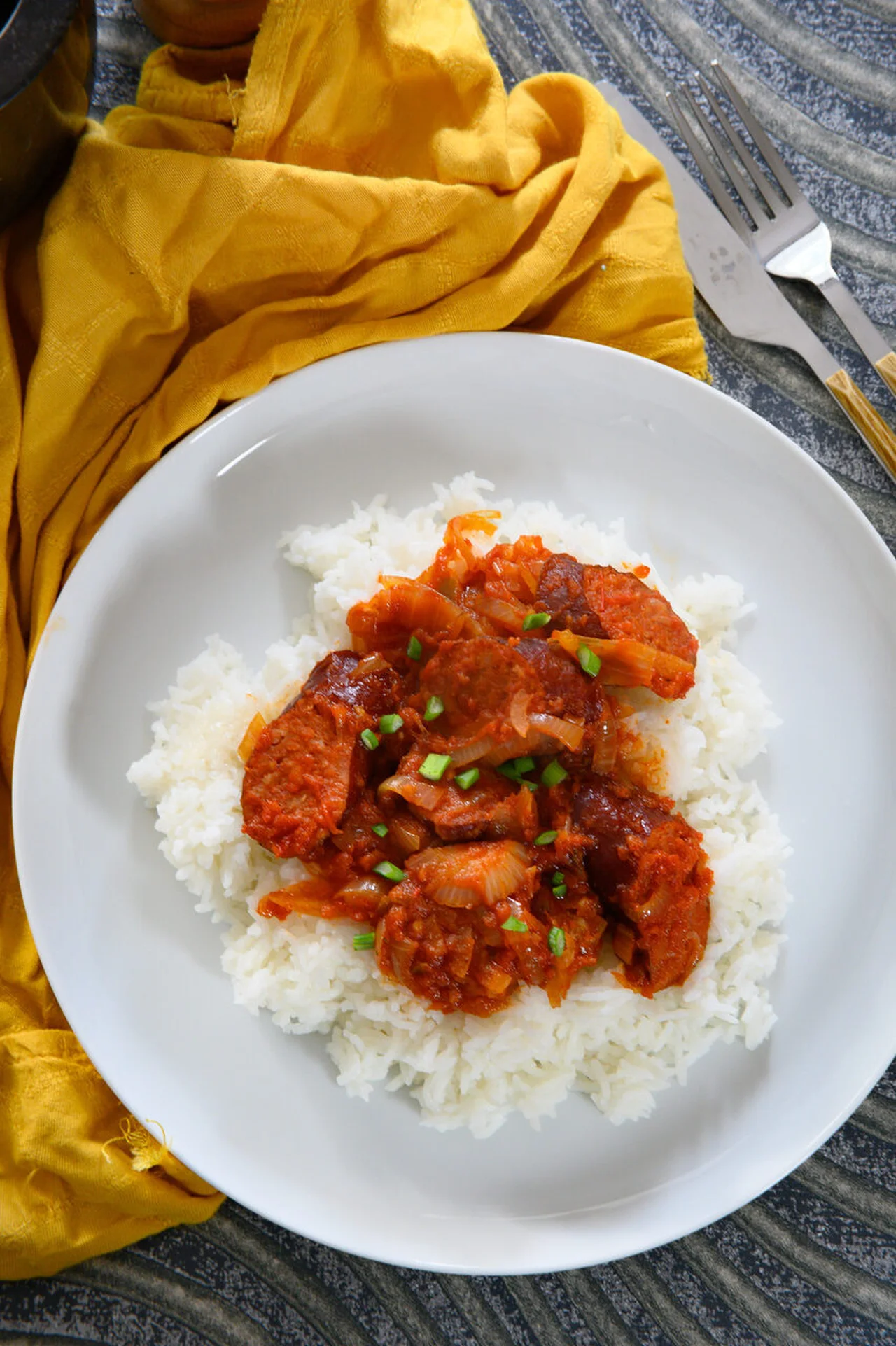 Rougail saucisse