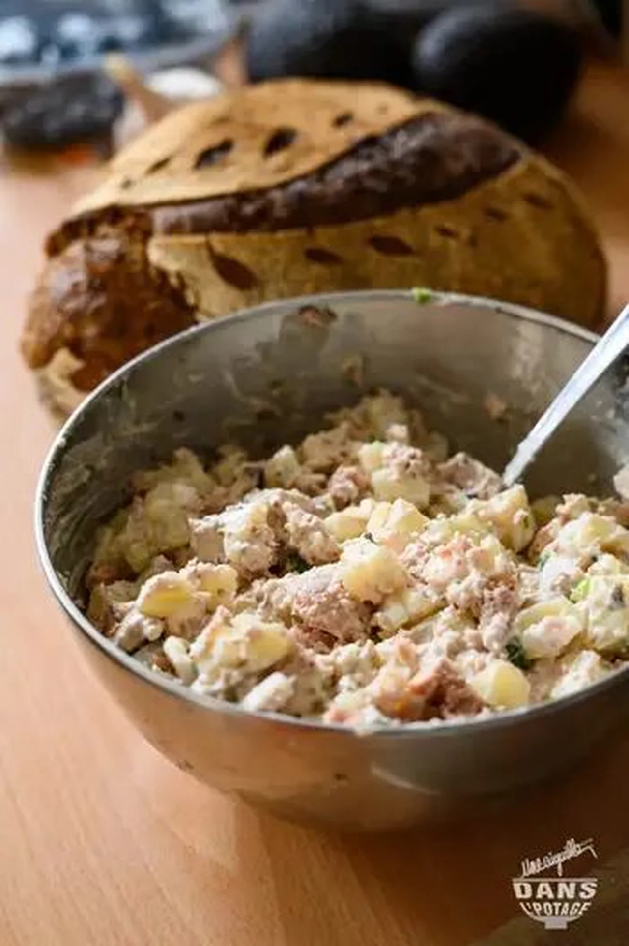 Salade marine aux pommes de terre et thon