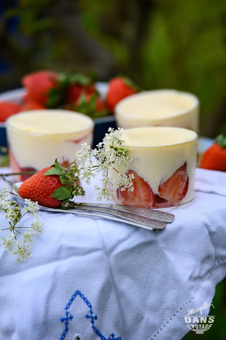 Tiramisu aux fraises